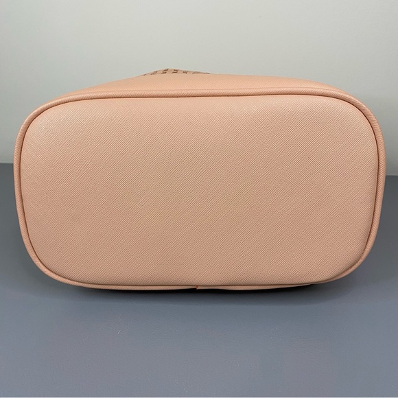 Big Buddha Light Pink Cream Orange Drawstring Shoulder Bag - Picture 11 of 16